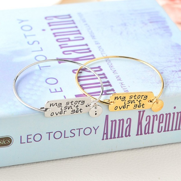 3/$30 My Story Isn't Over Yet Bracelet - Picture 5 of 6